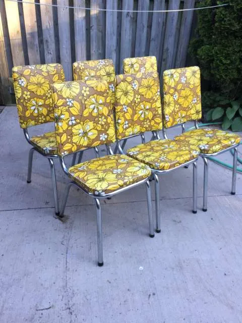 retro vintage chairs photo 1