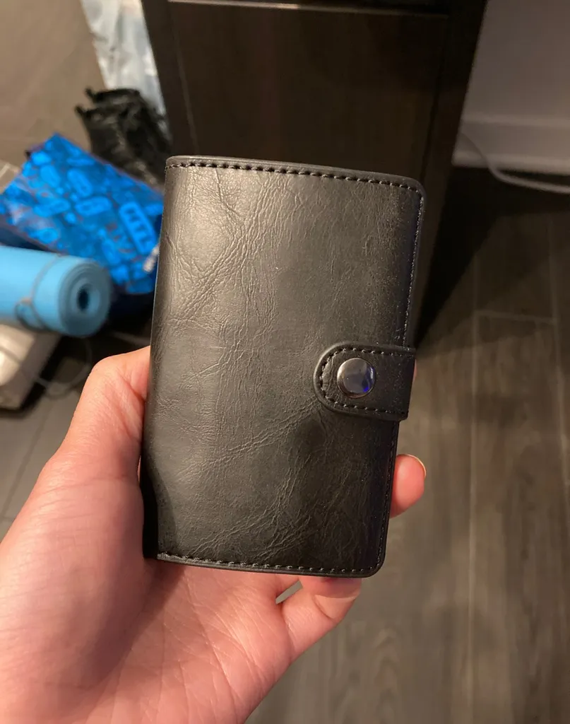 Card Holder Wallet With A Slider & Credit Cards Pop Up! photo 1