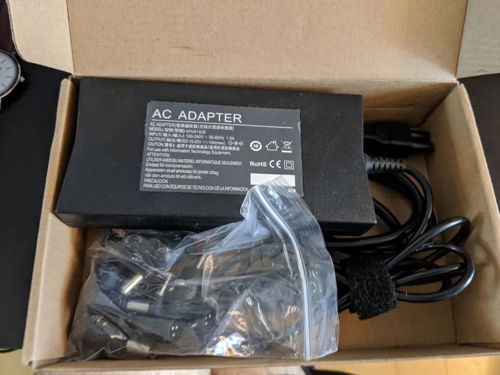 Laptop Charger Adapter Compatible for multiple brands / attac... photo 1