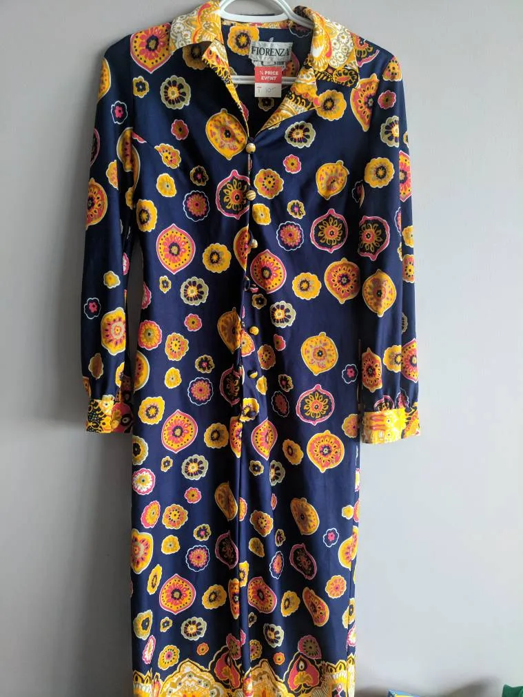 Vintage Maxi Dress - Size 6 photo 1