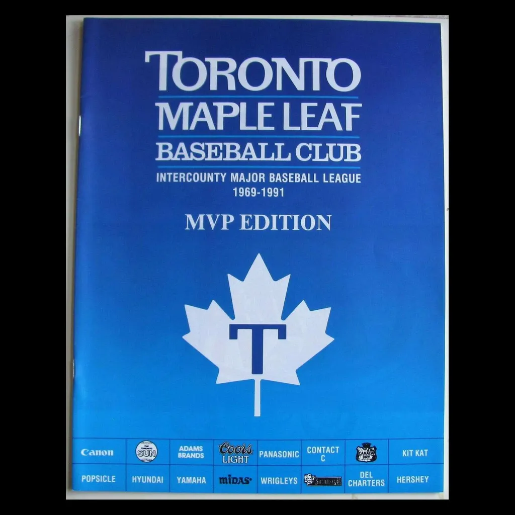 1969 -1991 TORONTO MAPLE LEAF BASEBALL CLUB MAJOR BASEBALL LE... photo 1