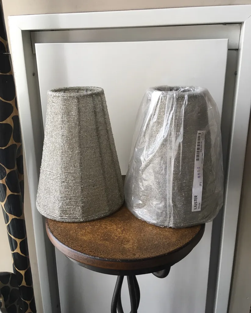 IKEA “LJUSTER” Beaded Lamp Shades photo 1