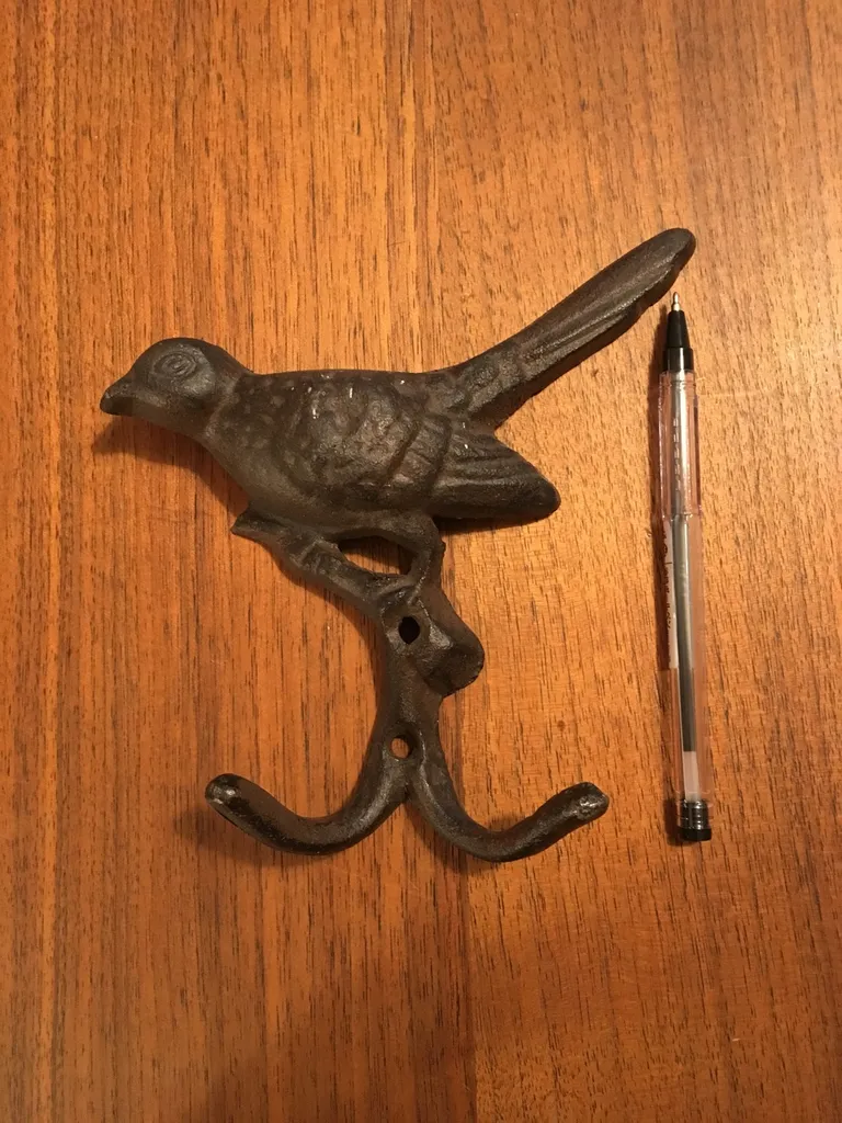 Cast Iron Bird Hook photo 1