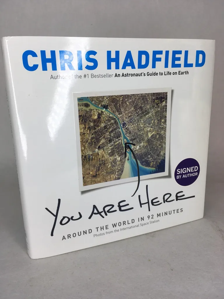 Chris Hadfield “You Are Here” Signed Book photo 1