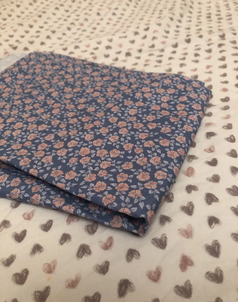 Fabric With Flower Print photo 1