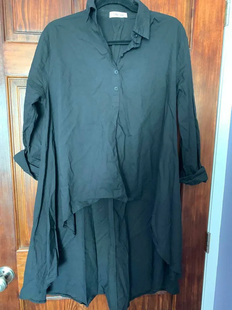 Black Hi-Low Top (unworn) photo 1