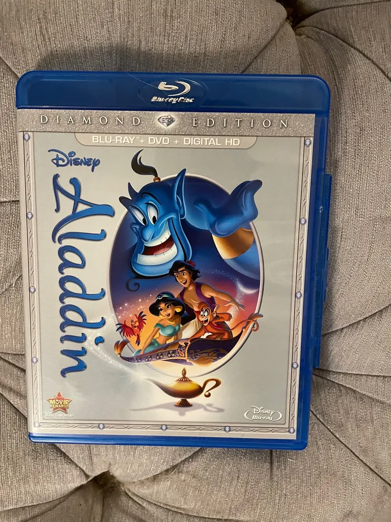 Disney Aladdin - Diamond Edition Bluray/dvd photo 1