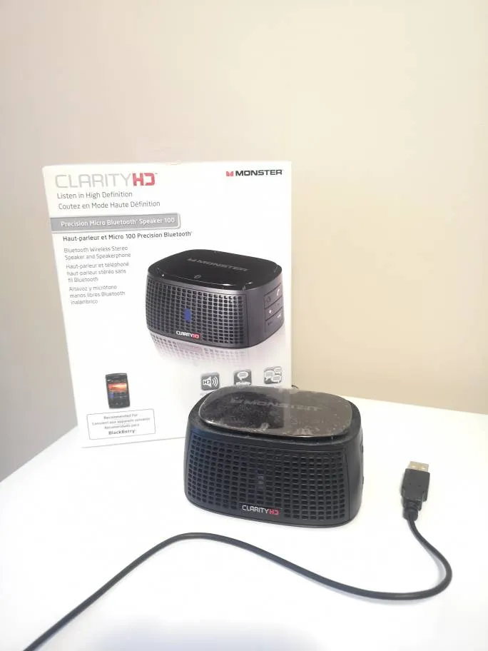MONSTER Clarity HD Bluetooth Speaker photo 1