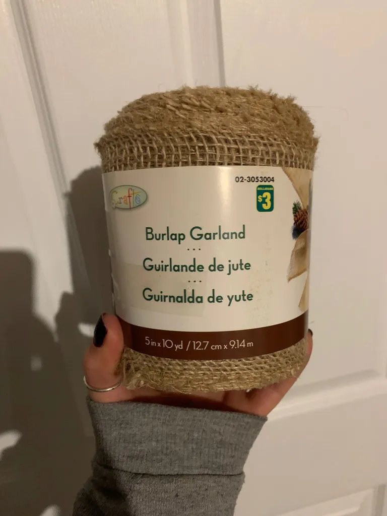 Burlap Garland photo 1