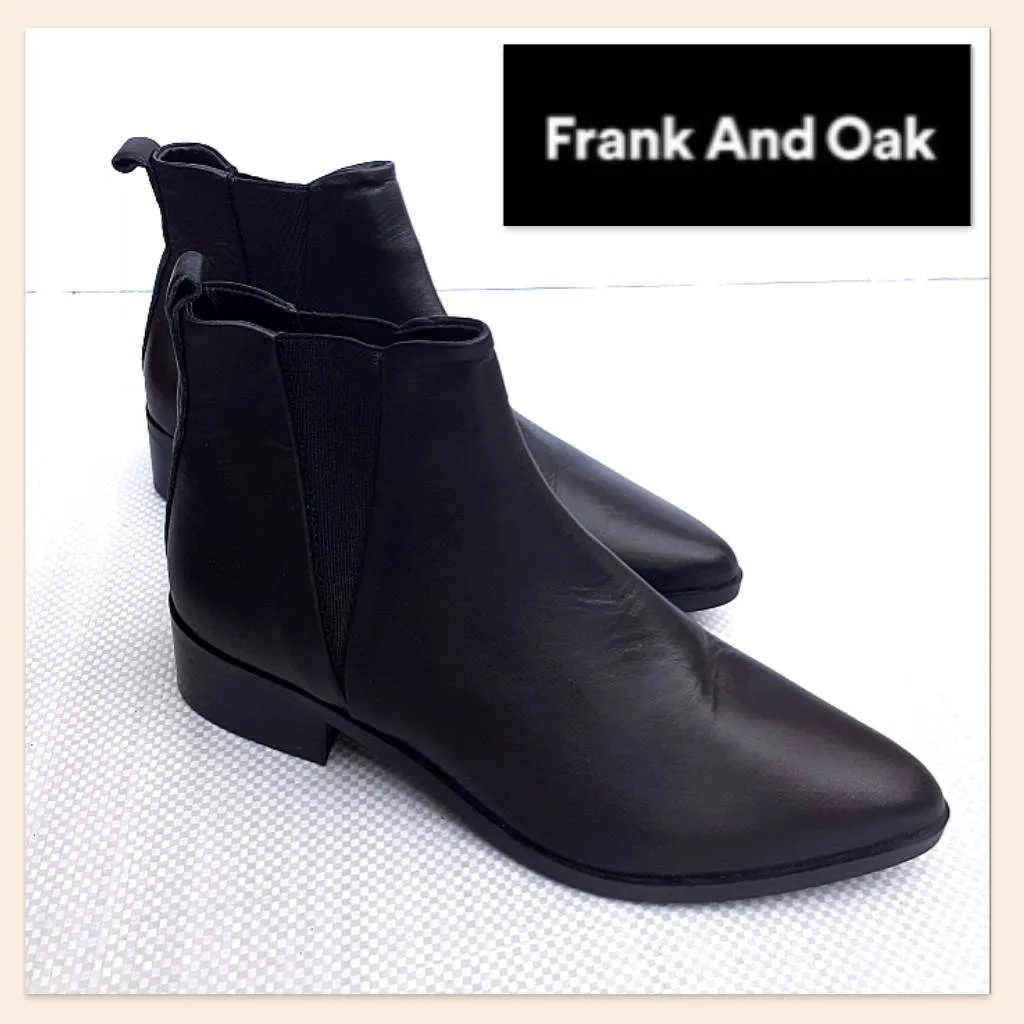 $55 trade - FRANK + OAK Chelsea boots (sz 6.5) photo 1