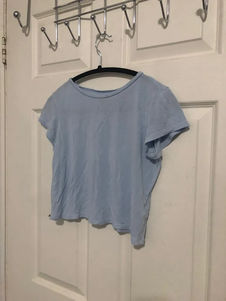 Baby Blue Garage T Size M photo 1