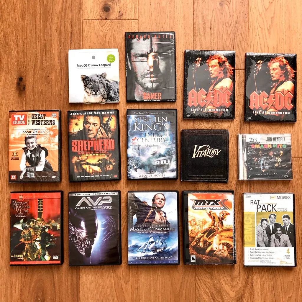 FREE DVDS & CDS photo 1