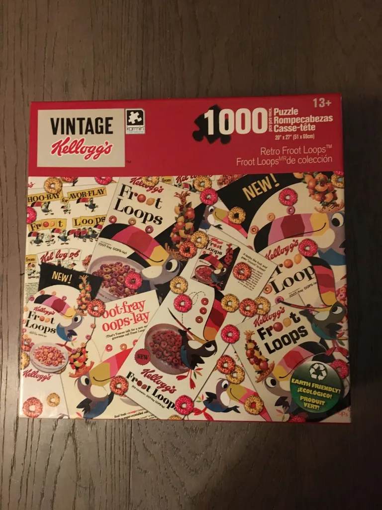 Unopened 1000 Cereal Puzzle photo 1