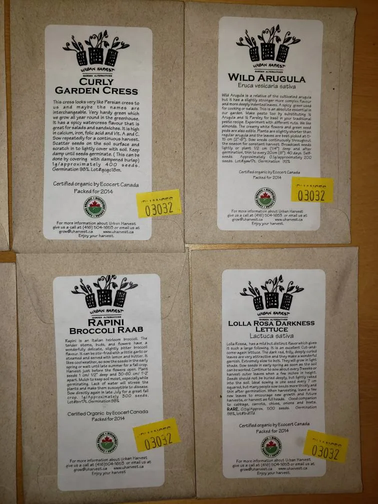 Vegetable Seeds Organic photo 1