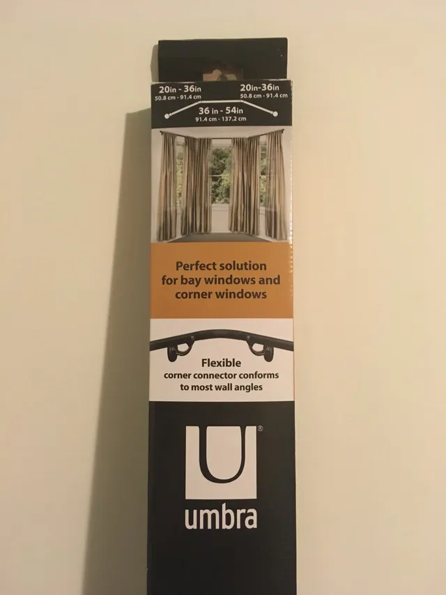 Bay Window Curtain Rod (Umbra) photo 1