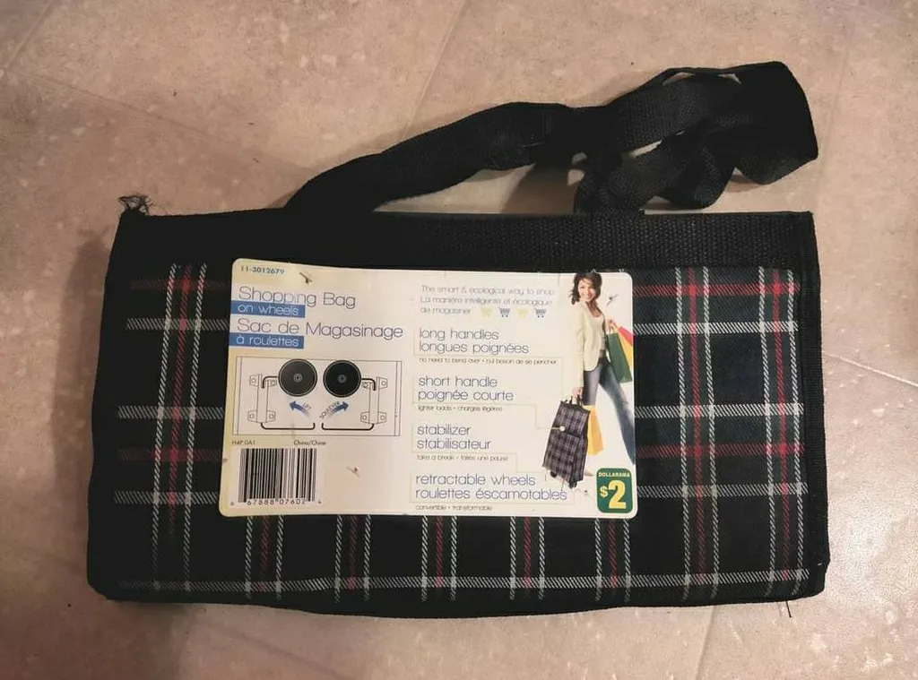 Shopping bag on wheels photo 1