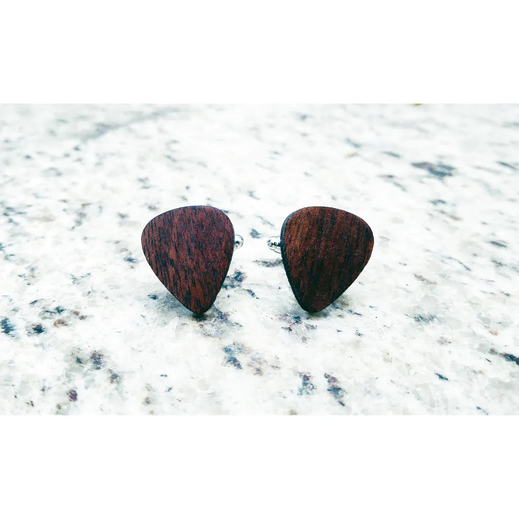 Guitar pick cuff links photo 1