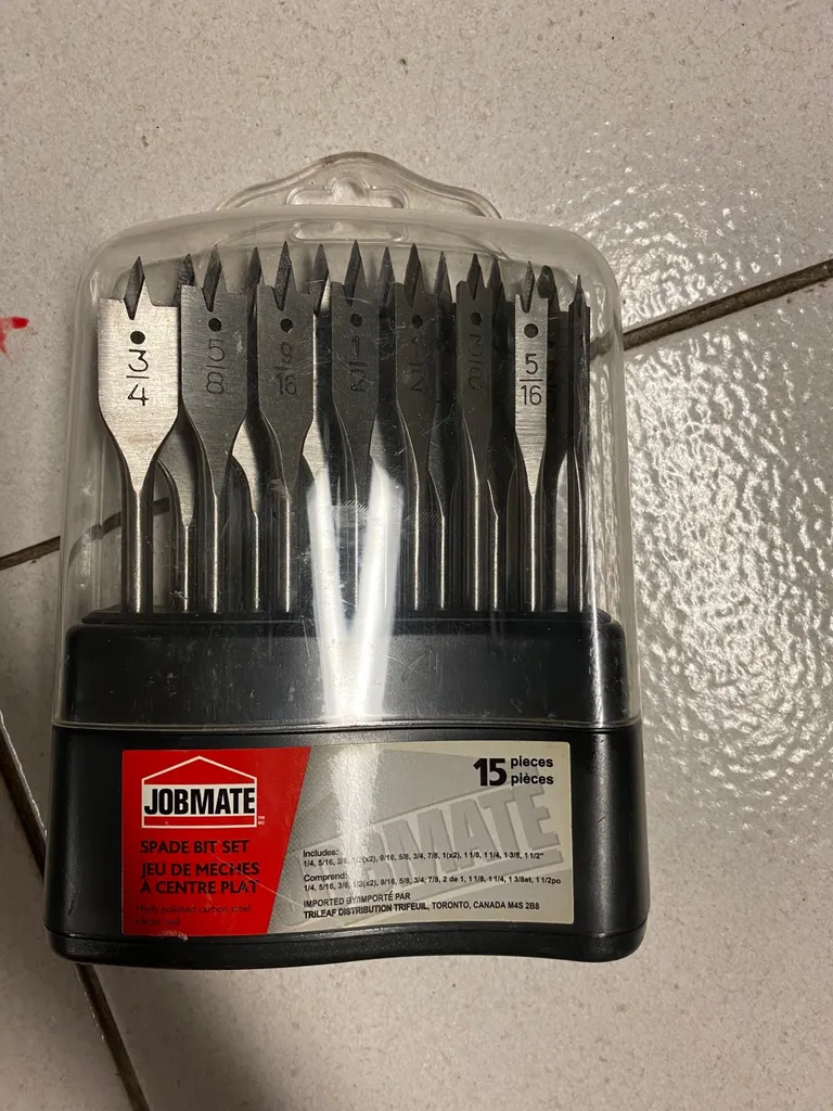 Spade Bit Set photo 1