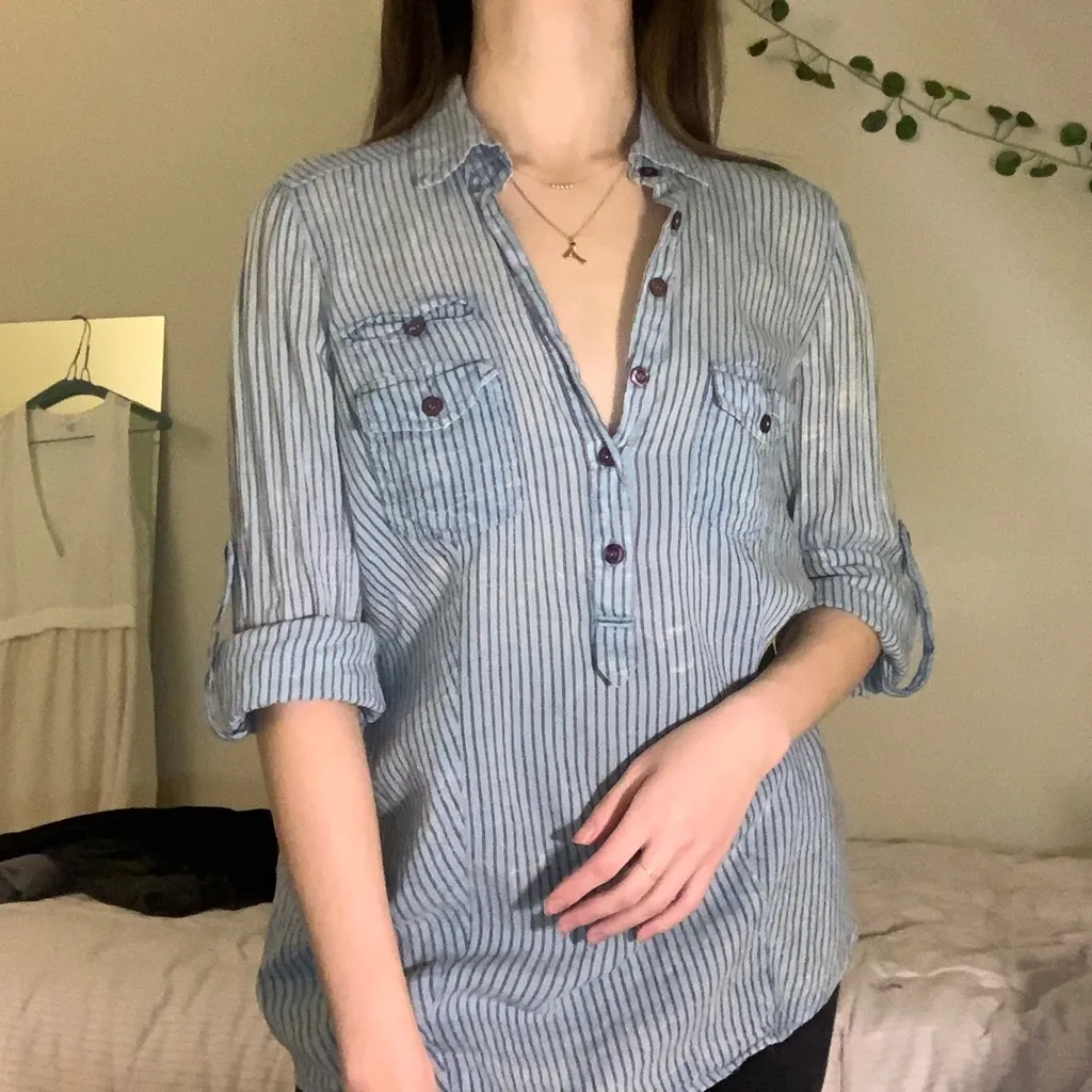 Zara Stripped Shirt photo 1