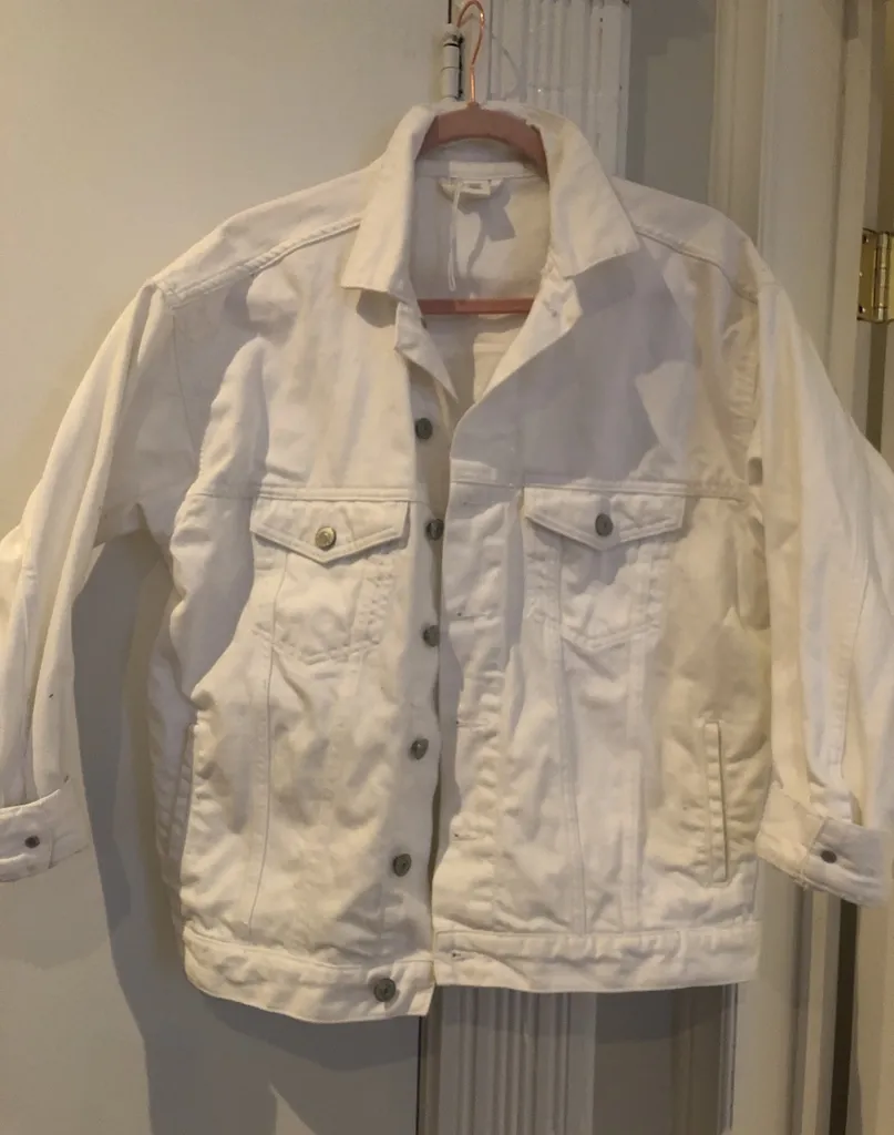 White Jean Jacket photo 1