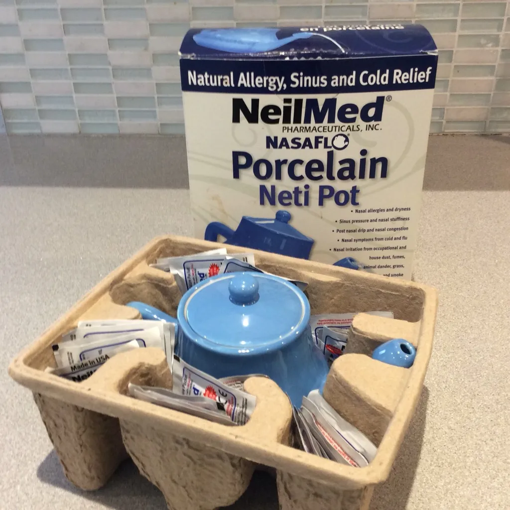 BNIB Porcelain Neti Pot photo 1