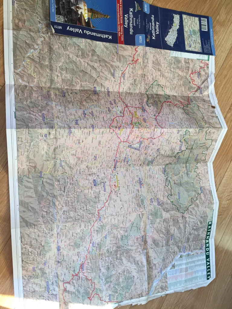 Kathmandu Valley Map photo 1