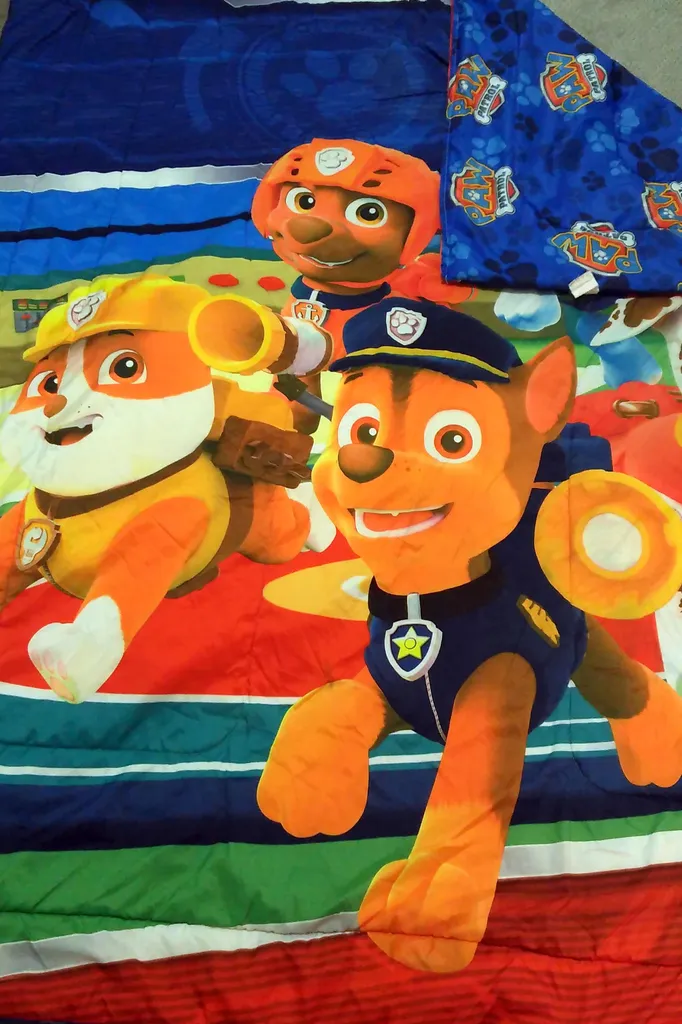 Like-new Paw Patrol Bed Set photo 1
