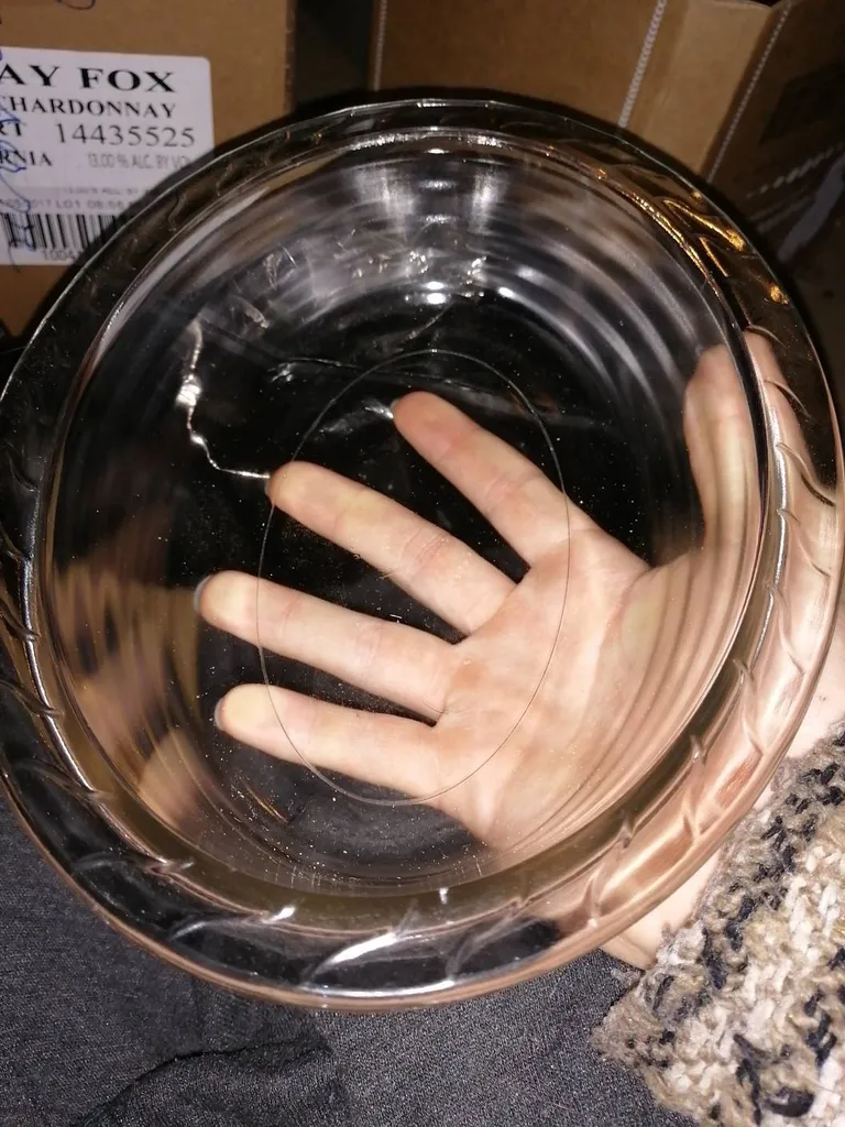 Grand Bol En Verre photo 1