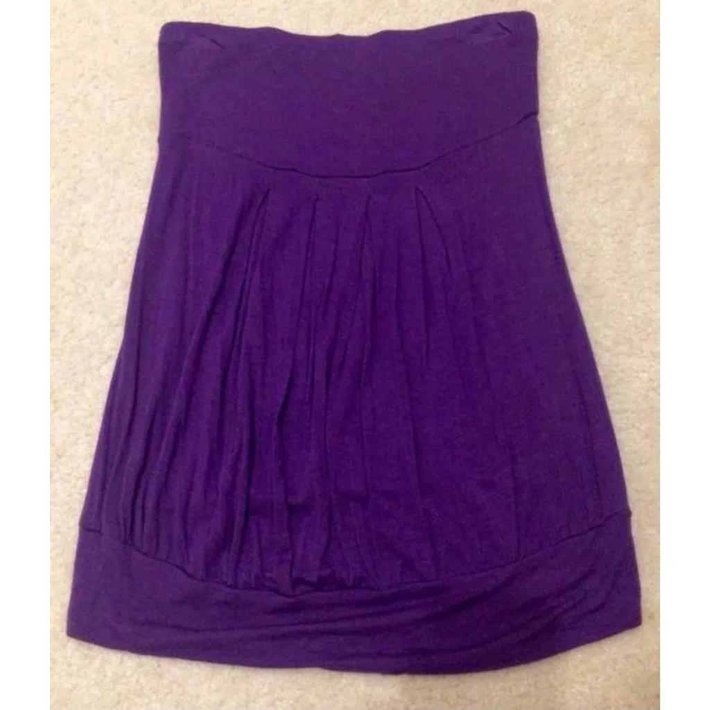 Purple Soft Tube Top M photo 1