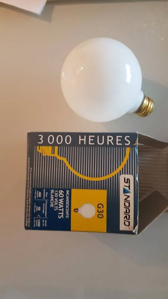 Globe Incandescent Bulb photo 1