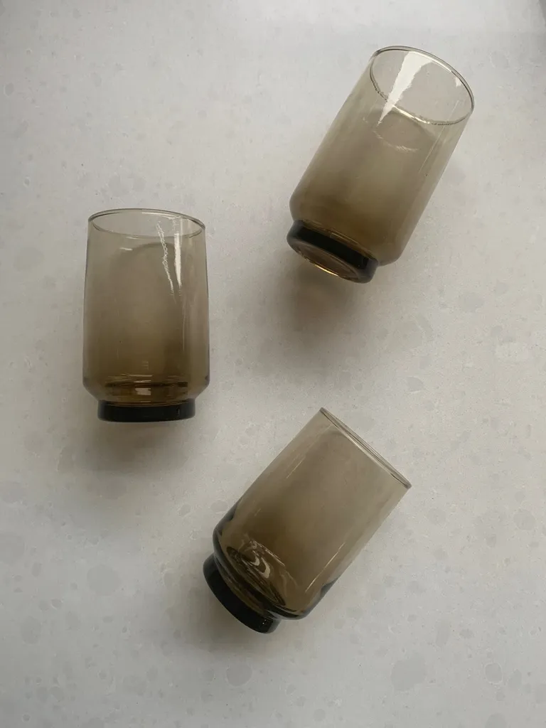 Smoked Glass Cups photo 1