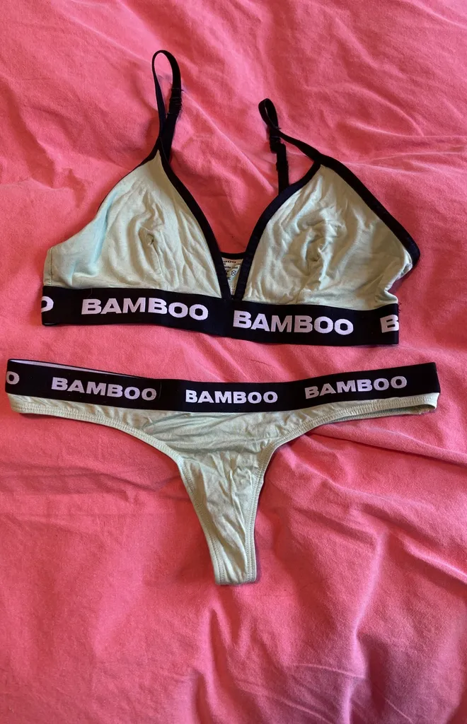 Bamboo Bra And Pantie Set photo 1