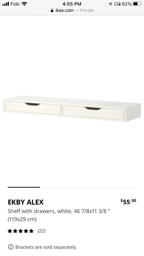IKEA Floating Shelf photo 1