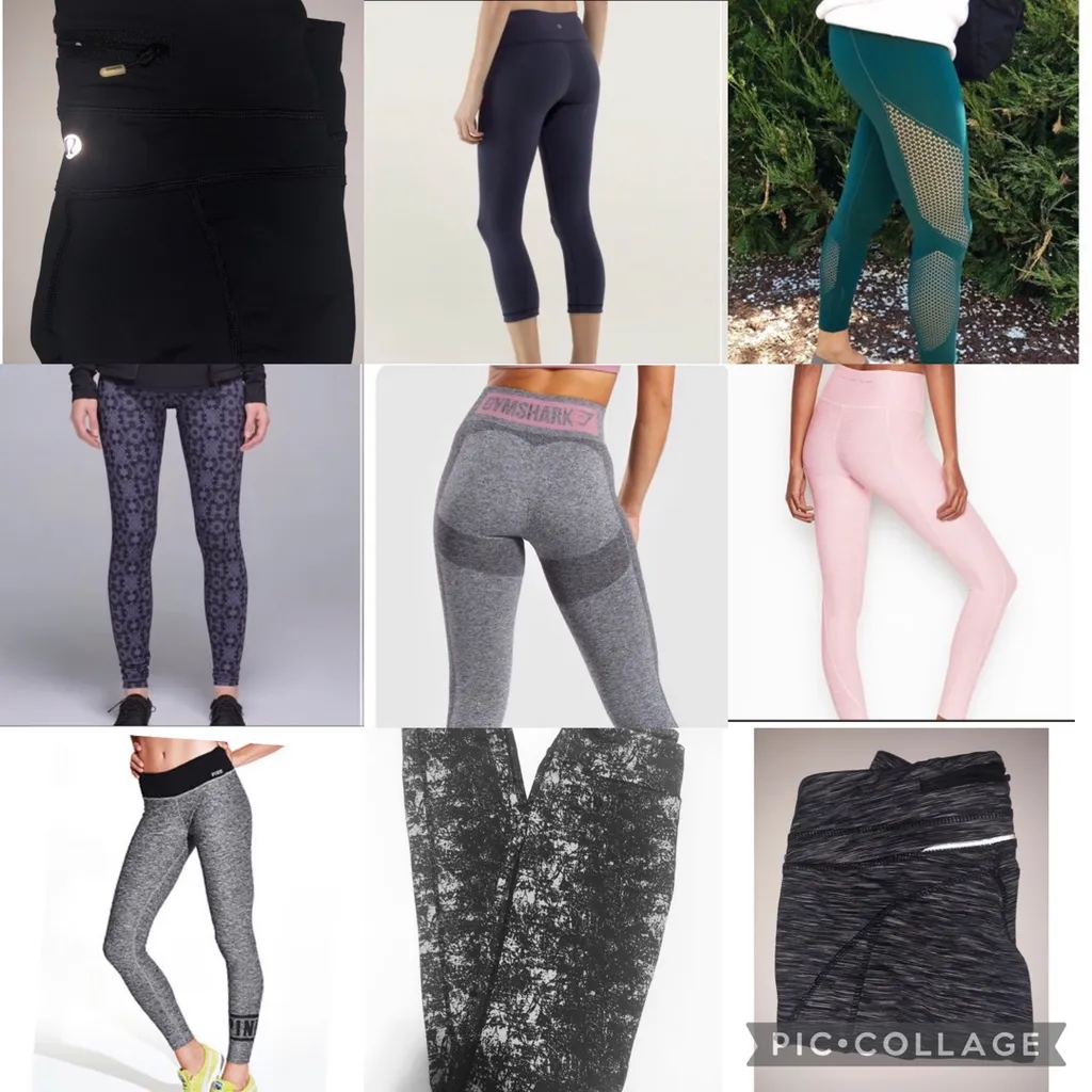 10 Pairs Lululemon Gymshark VS Leggings Bundle photo 1