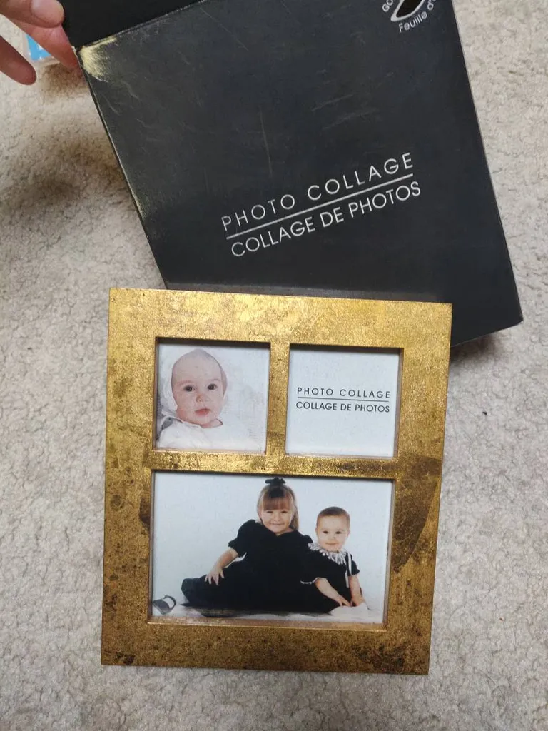 BNIB Gold Leaf Photo Frame photo 1