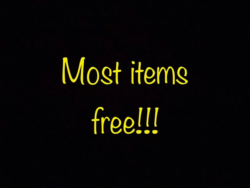 Free Items photo 1