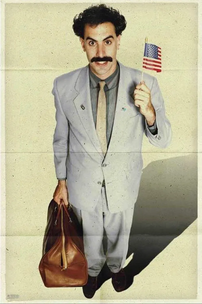 BNIP Borat poster, original movie photo 1