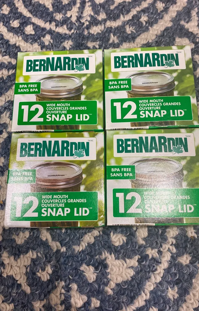 Wide Mouth Mason Jar Snap Lids photo 1