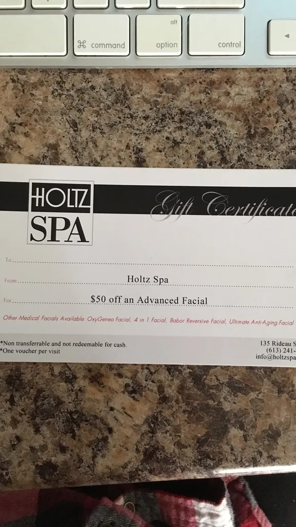 Holtz Spa - $50 Off Advanced facial photo 1
