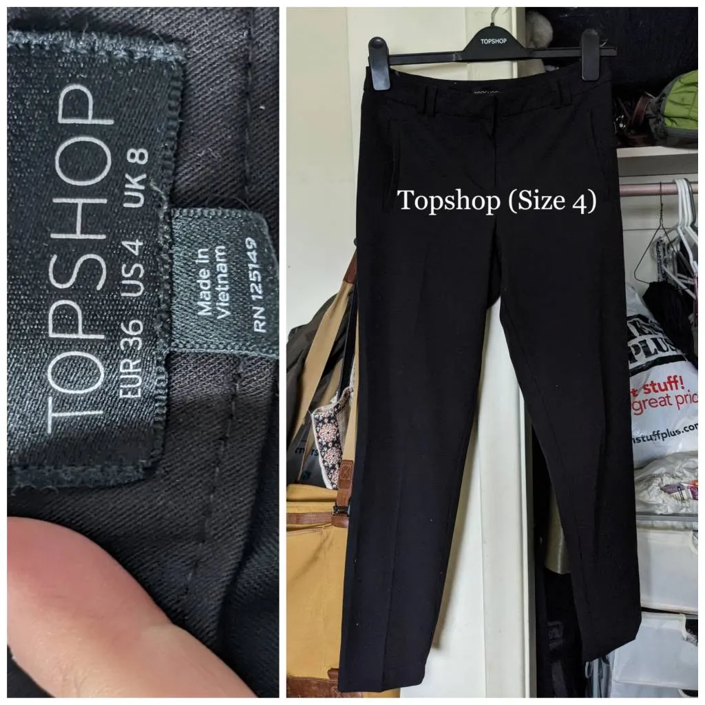 Topshop Dress Pants (Size 4/Small) photo 1