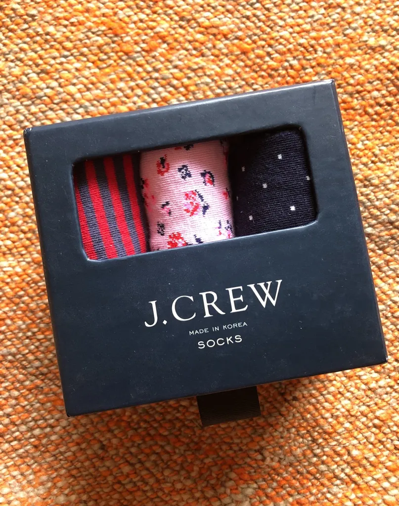 J Crew women sock trio photo 1