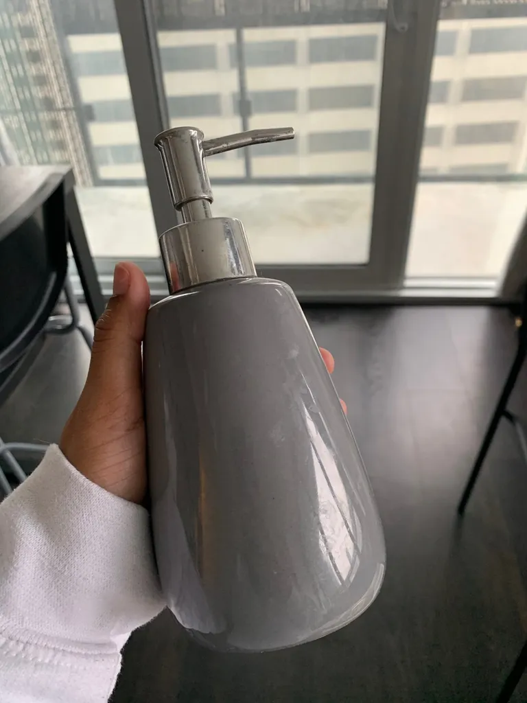 Grey Soap Pump photo 1