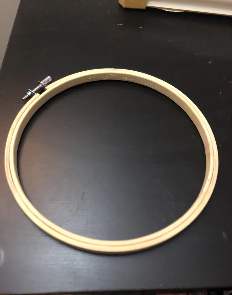 Small Embroidery Ring photo 1