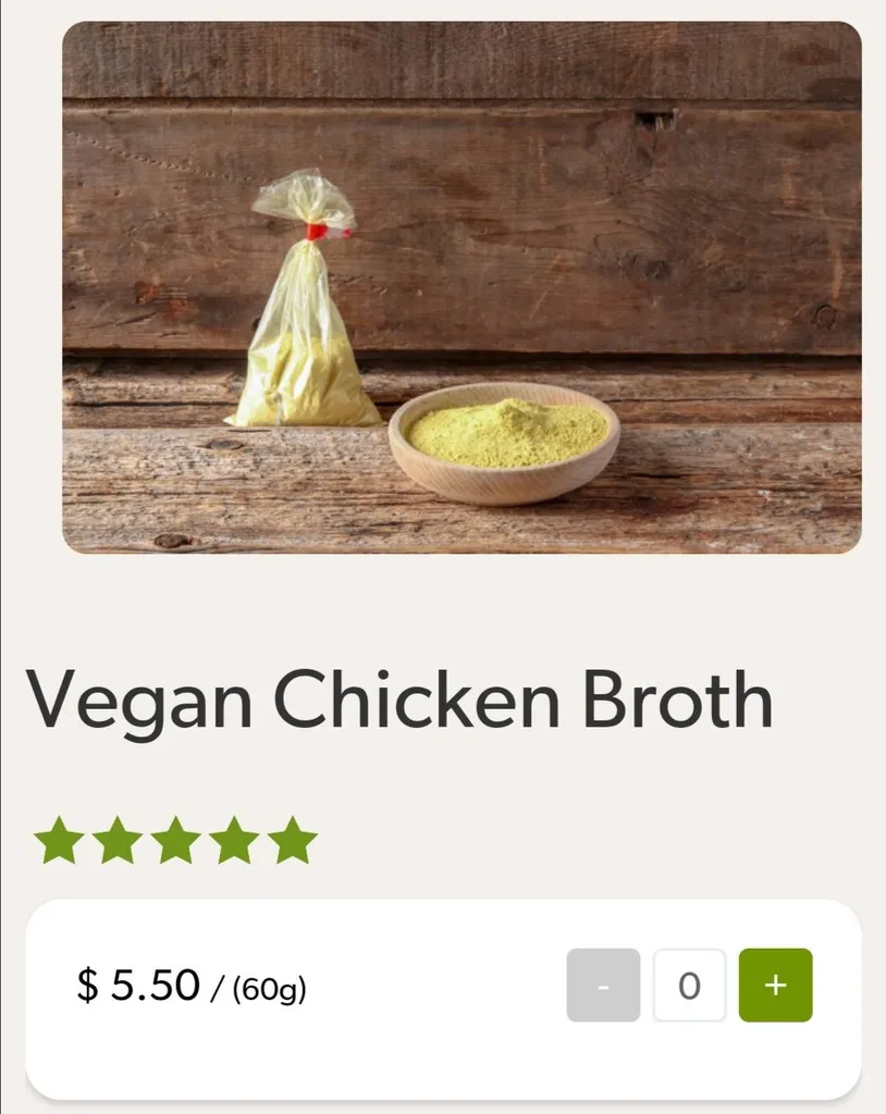 🦉Vegan Chicken Broth photo 1