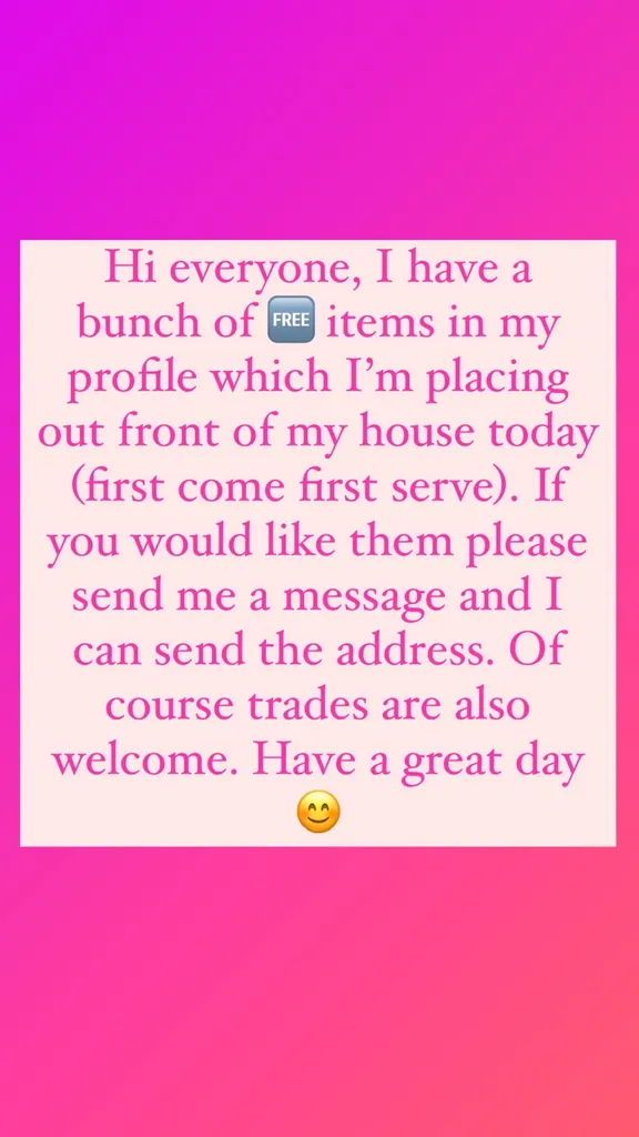 🆓 Items, Message For Address photo 1