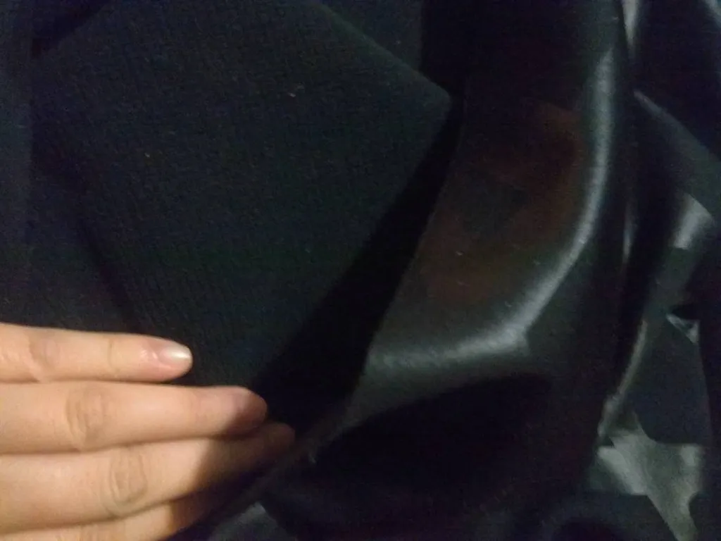 Black Patterned Fleece photo 1