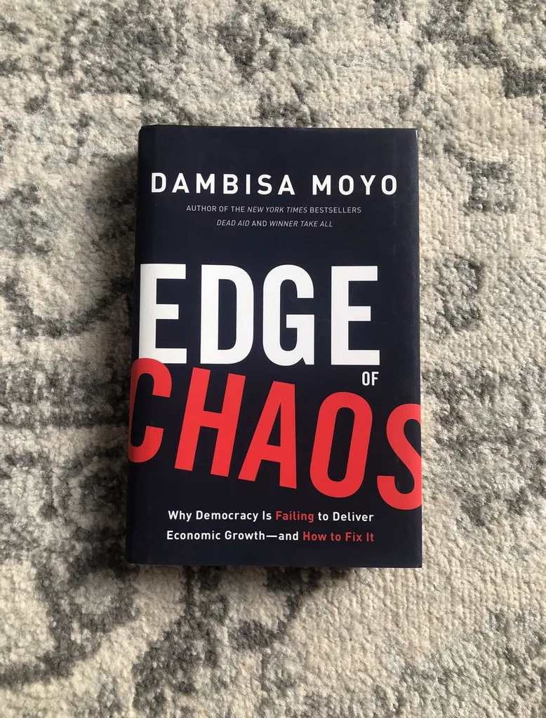 Edge Of Chaos Book By Dambisa Moyo photo 1