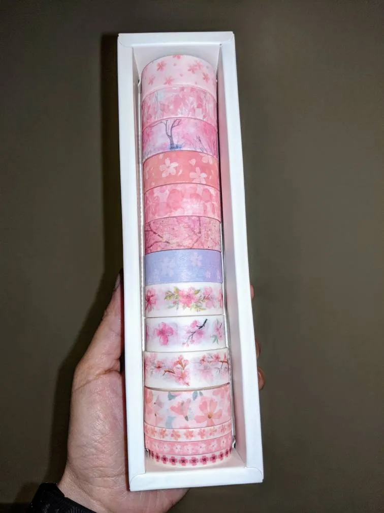 14pc Sakura Washi Tape Set photo 1