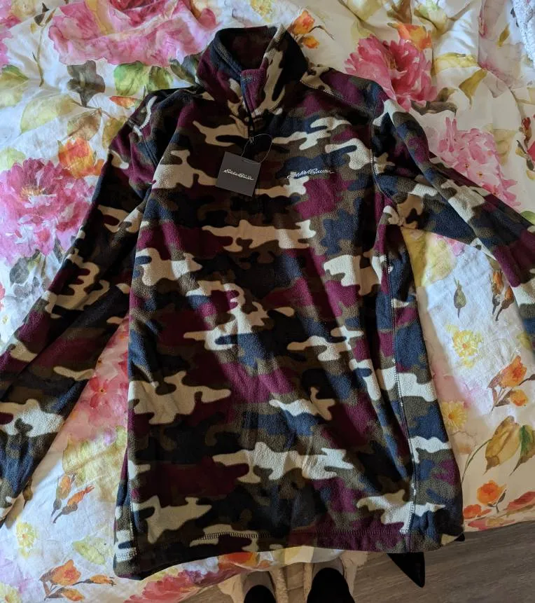 Eddie Bauer Camo Fleece photo 1