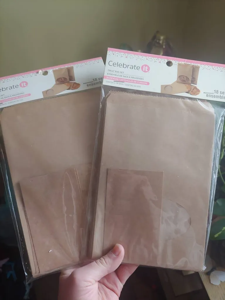 Treat Bags With Windows photo 1